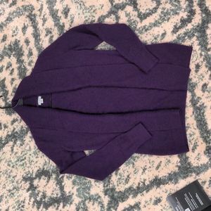 100% Cashmere LL Bean Cardigan